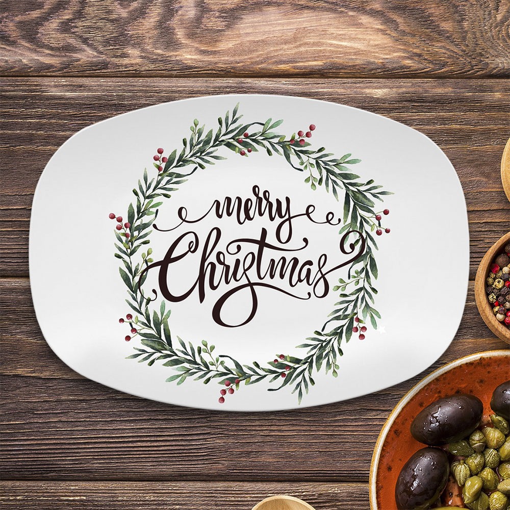 Personalised Family Platter Home Decor For Christmas Day