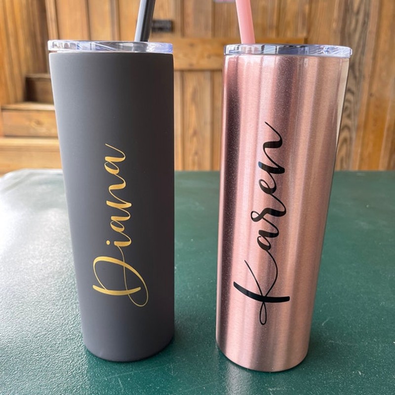 Personalised Bridesmaid Tumbler Bachelorette Favor Party Gift