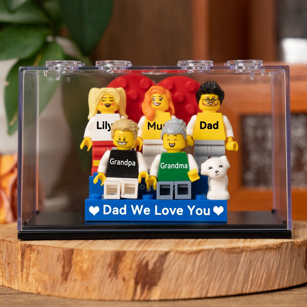 Personalised Tiny Figure With Box For Dad Father's Day Gift Ideas