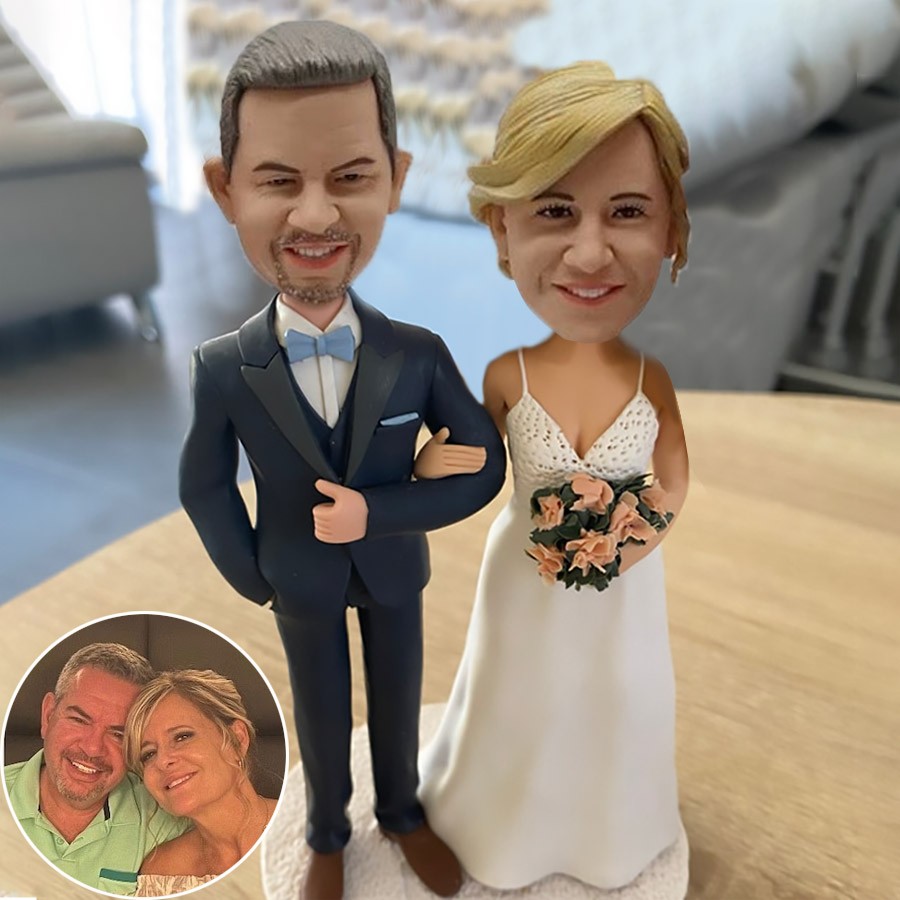 Custom Bobble Head Couple Anniversary Wedding Gift Ideas