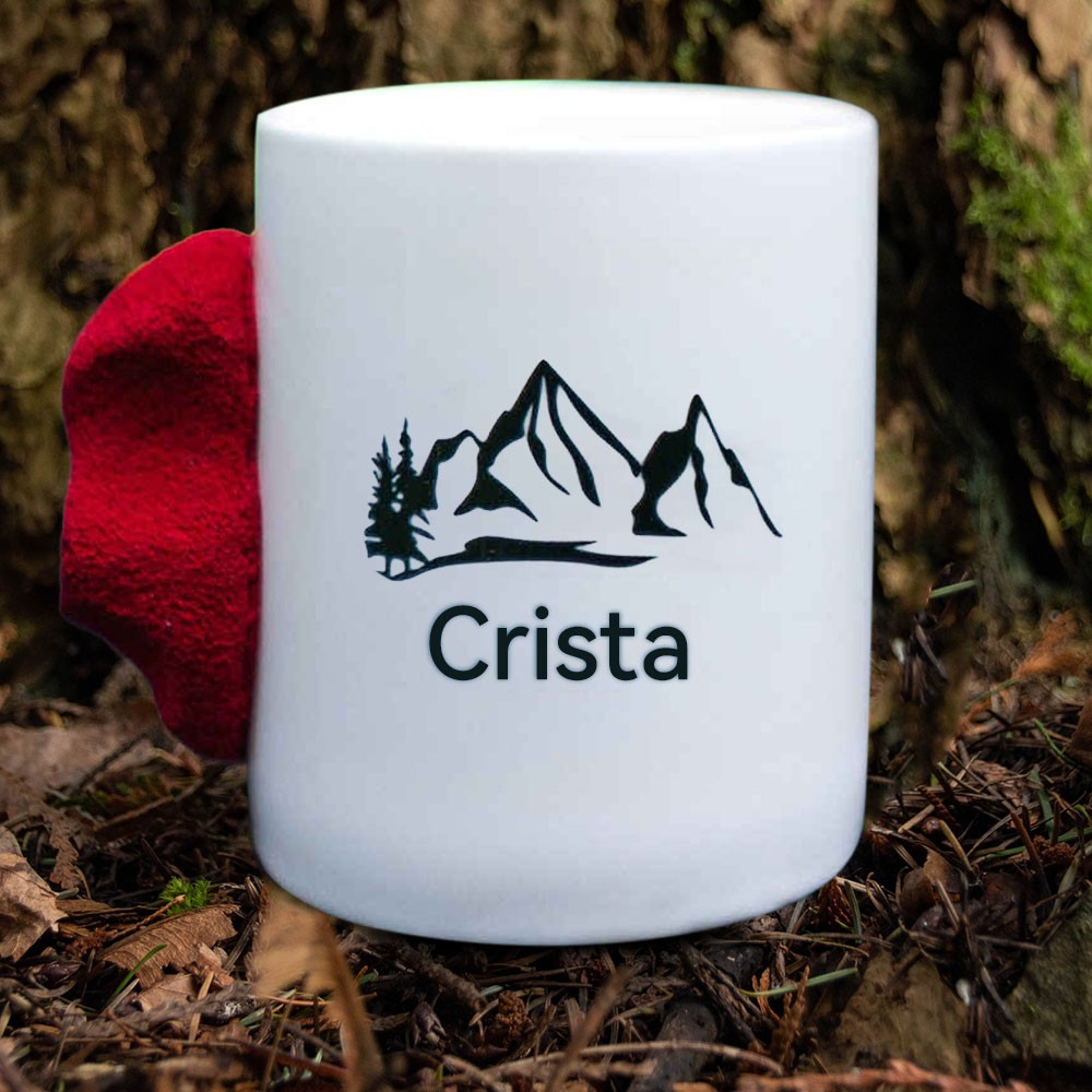 Custom Rock Climbing Camping Mug