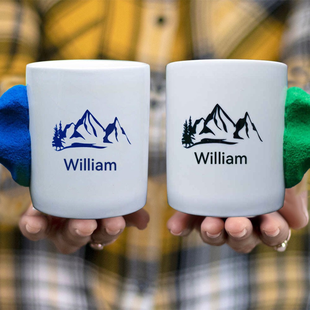 Custom Rock Climbing Camping Mug