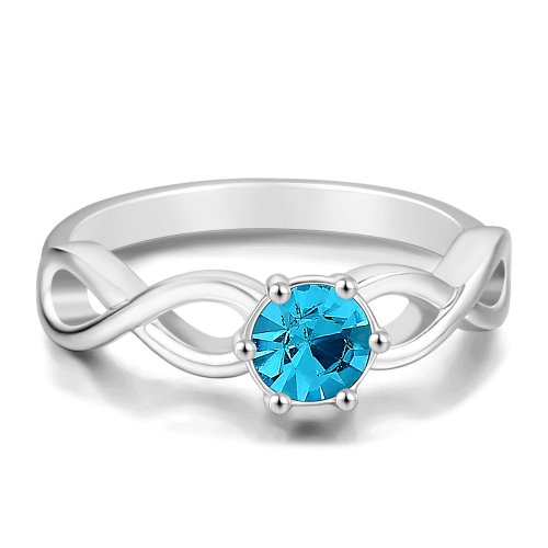 Personalized Birthstone Ring