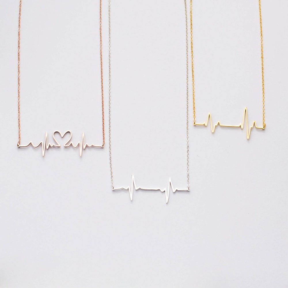 Baby  Heartbeat Necklace  | New Mum Gift
