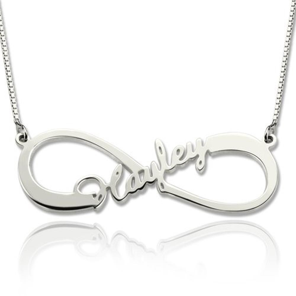 Personalised Single Names Infinity Necklace