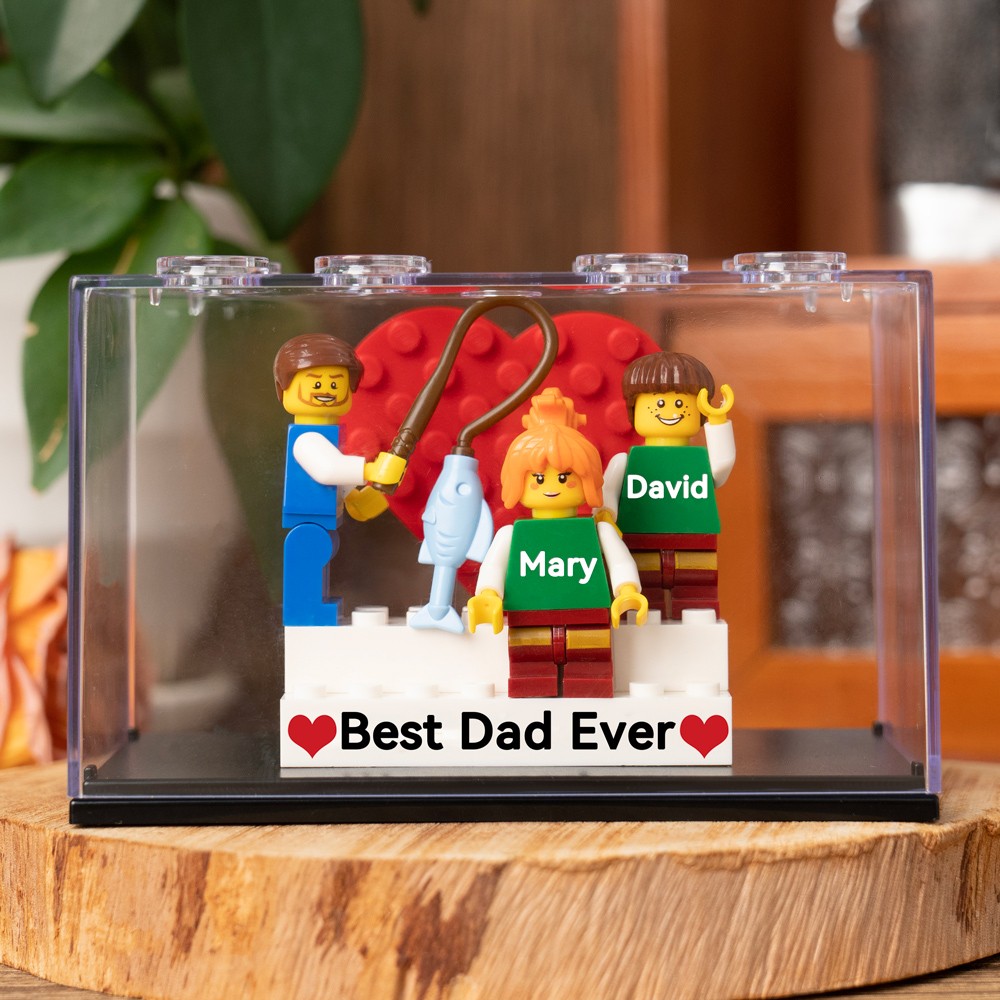 Personalised Tiny Figure With Box For Dad Father's Day Gift Ideas