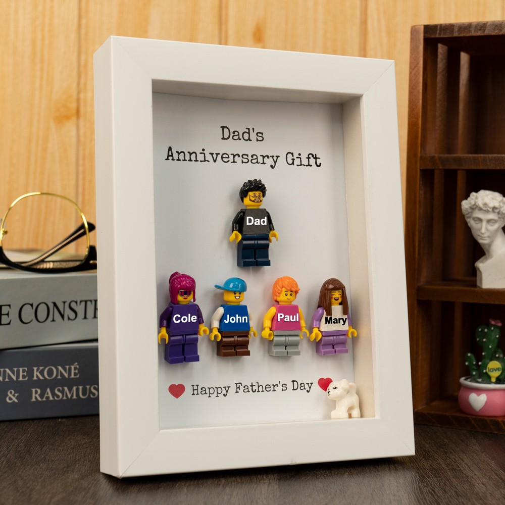 Personalised Dad Kid Figures For Father's Day Gift Ideas