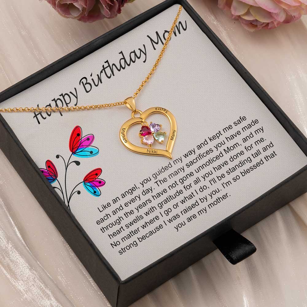 To My Mum Necklace Gift From Daughter Son Gift Ideas For Mother's Day Birthday