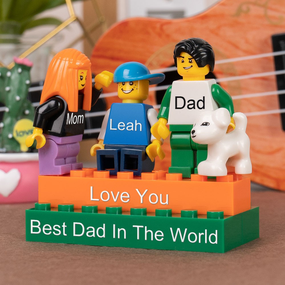 Personalised Dad Kid Figures For Father's Day Gift Ideas
