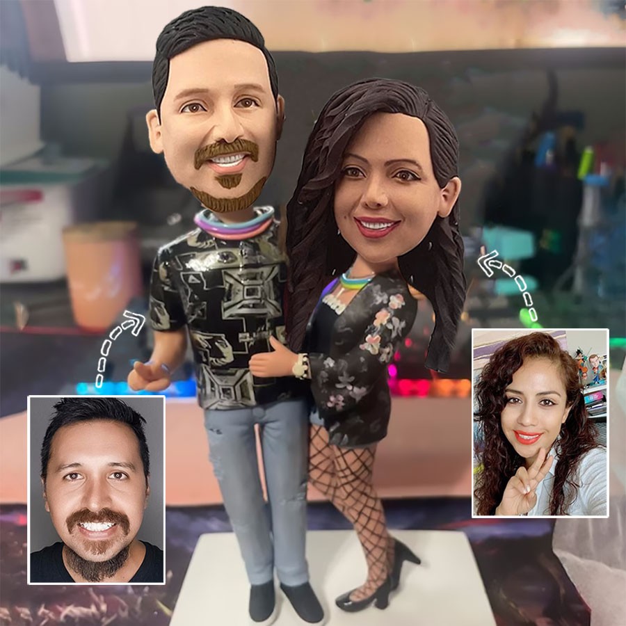 Custom Bobblehead Couple Anniversary Wedding Birthday Gift Ideas