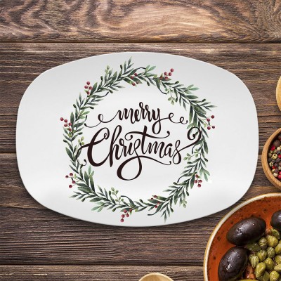 Personalised Family Platter Home Decor For Christmas Day
