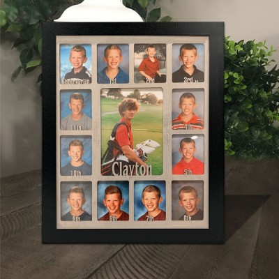 Personalised 3D K-12 School Years Photo Frame Display Back to School Gifts