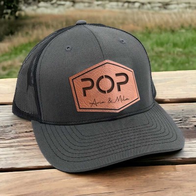 Customized POP Patch Hat with Unique Kids Names For Gift Ideas