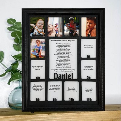 Personalised 3D K-12 School Years Picture Frame Display Board Graduation Gifts