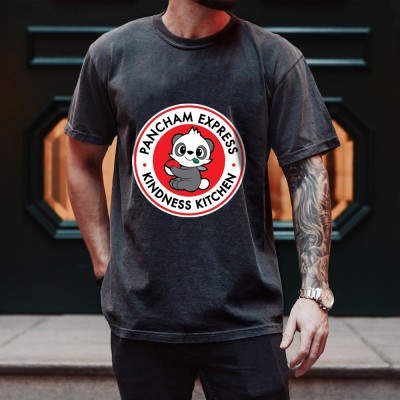 Customized Cartoon Pattern Round Neck T-Shirt The Best Gift For Father's Day