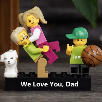 Personalised Tiny Name Figure For Father's Day Gift Ideas