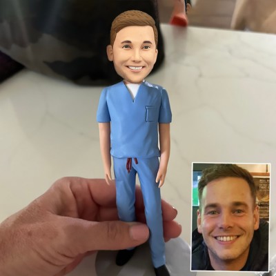 Custom Doctor Bobblehead For Man Gift