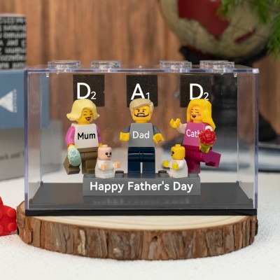 Personalised Tiny Figure With Box For Dad Father's Day Gift Ideas