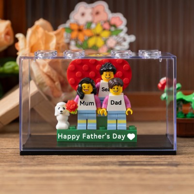 Personalised Tiny Figure With Box For Dad Father's Day Gift Ideas