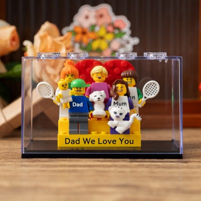 Personalised Tiny Figure With Box For Dad Father's Day Gift Ideas