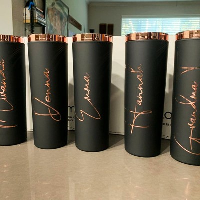 Personalised Bridesmaid Tumbler Bachelorette Favor Party Gift