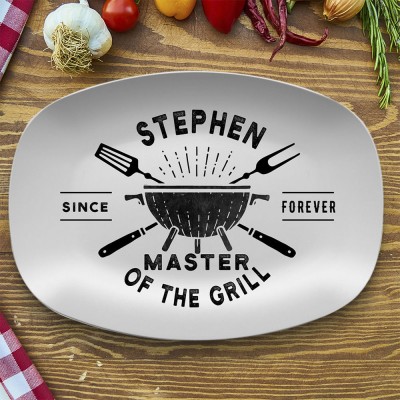 BBQ Grill Platter Personalised Gift for Dad