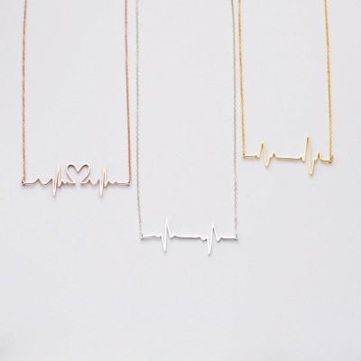 Baby  Heartbeat Necklace  | New Mum Gift