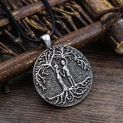 Husband & Wife 'tree Of Life' Pendant Necklace