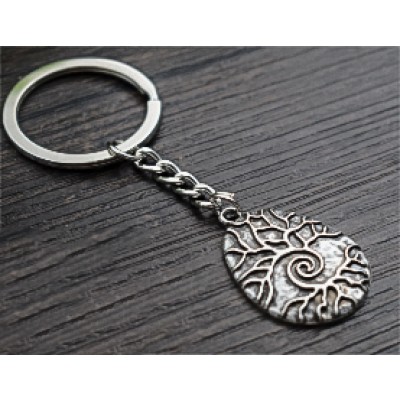 Raindrop "As Above... So Below" Pendant Keychain