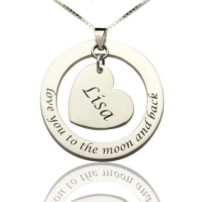 Necklace With Name & Phrase