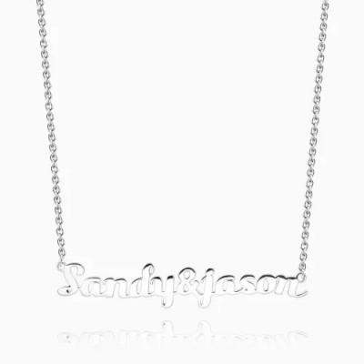 Couple Name Necklace