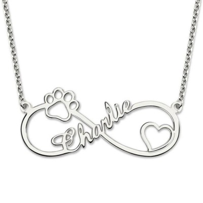 Customized Infinity Name Necklace