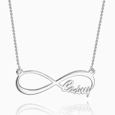 Infinity Style Name Necklace