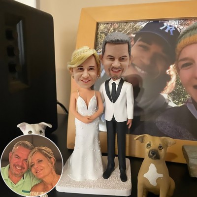 Custom Bobble Head Couple Anniversary Wedding Gift Ideas