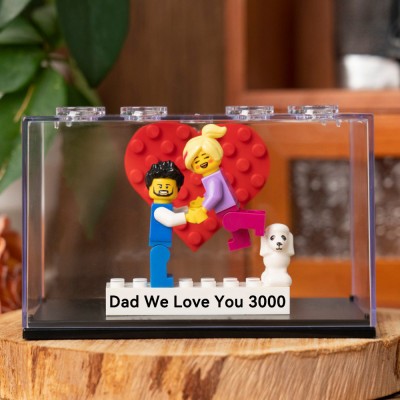 Personalised Tiny Figure With Box For Dad Father's Day Gift Ideas