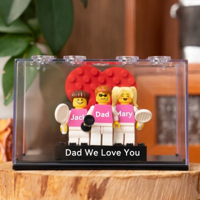 Personalised Tiny Figure With Box For Dad Father's Day Gift Ideas