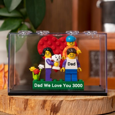 Personalised Tiny Figure With Box For Dad Father's Day Gift Ideas