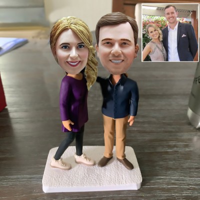 Custom Bobble Head Couple Anniversary Gift Ideas