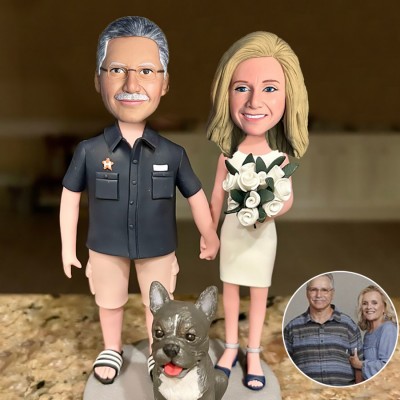 Custom Bobble Head Couple Anniversary Wedding Gift Ideas