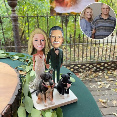Custom Bobble Head Couple Anniversary Wedding Gift Ideas