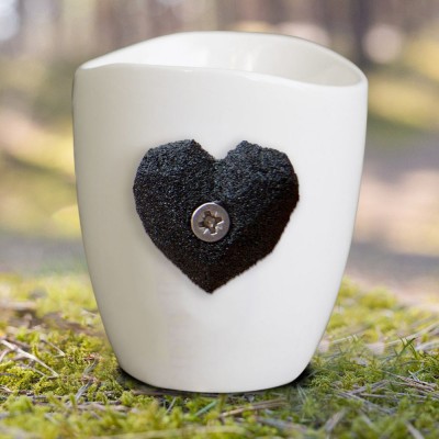Heart Rock Climbing Camping Mug For Her Him