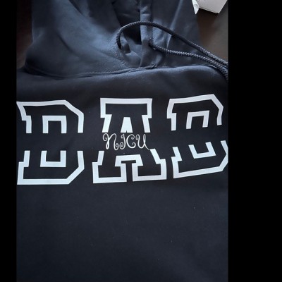 Custom Dad Sweatshirt Hoodie with Kids Names For Father's Day Gift Ideas