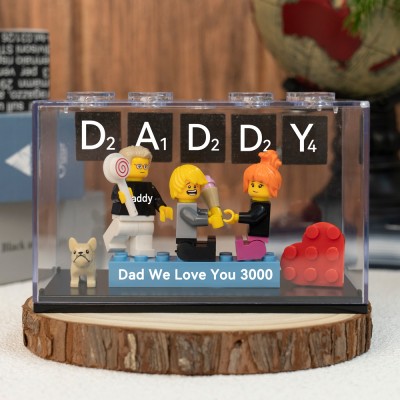 Personalised Tiny Figure With Box For Dad Father's Day Gift Ideas