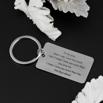 Personalized Engraved Keychain