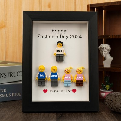 Personalised Dad Kid Figures For Father's Day Gift Ideas