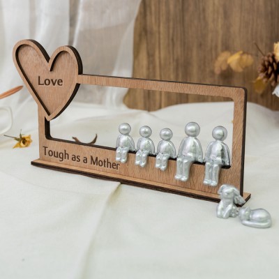 Personalised Figurines Mini Figures Mother's Day Anniversary Gift Ideas For Mum Grandma