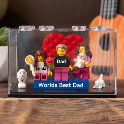 Personalised Tiny Figure With Box For Dad Father's Day Gift Ideas