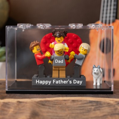 Personalised Tiny Figure With Box For Dad Father's Day Gift Ideas