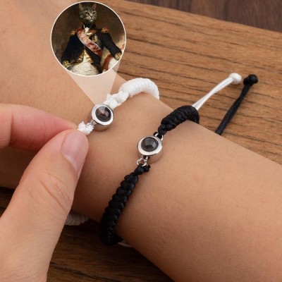 Personalized Memorial Photo Projection Bracelet