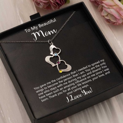 Personalised To My Mum Necklace From Daughter Son Gift Ideas For Mother's Day